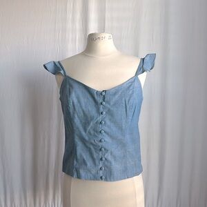 Denim like J.Crew cami